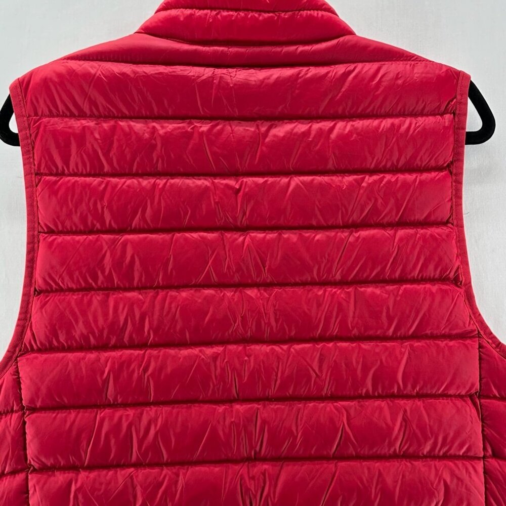 Club Room Performance Puffer Vest Men S Water Resistant Packable Down Zip Up Red - Picture 6 of 13